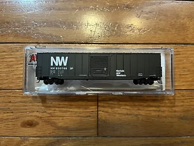 + Atlas N Scale Norfolk & Western ACF 60' Auto Parts Box Car 50 004 964 • $20