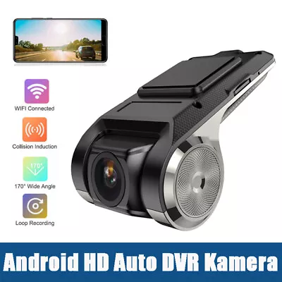 Mini Car DVR Camera ADAS HD Video Recorder Dash Night Vision Cam For Android • $18.99