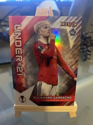 2022-23 Topps Merlin UEFA Under 21 Man United  #U21-1 Alejandro Garnacho RC • $2