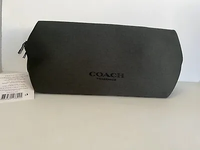 Coach Green Toiletry Bag Pouch Cosmetic Makeup Bag New • $26