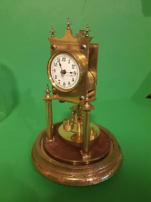 Early Jfk 400 Day Torsion Anniversary Clock Rare Disk Pendulum  • £275