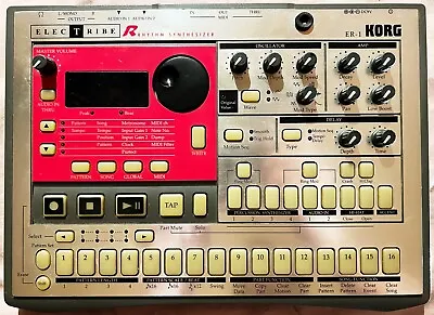 Korg Electribe-R Rhythm Synthesizer- Please Read Description. Vintage Synth!!! • $165