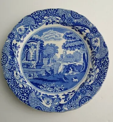 £12.60 • Buy Copeland Spode Italian Small Plate Side Dish 16cm Wide England Blue And White