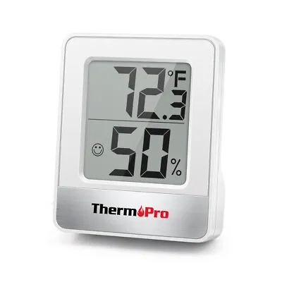 $8.99 • Buy ThermoPro TP49 Digital Indoor Thermometer Hygrometer Temperature Humidity Meter