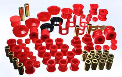 Energy Suspension Fits 89-94 Nissan 240SX (S13) Red Hyper-Flex Master Bushing Se • $240.99