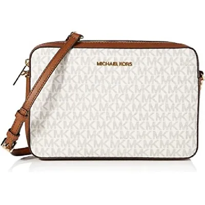 Michael Kors Bag/Shoulder Bag Jet Set Item LG Ew Crossbody Vanilla • $113.64