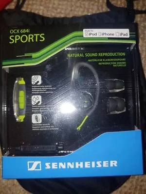 Sennheiser OCX 684i IPhone WIRED Sports Gym Headphones Rrp £60 OCX684i OCX684 • £36
