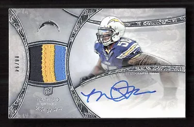 2013 Topps Five Star #108 Manti Te'o RC Rookie Patch Auto #'d /94 • $34.95