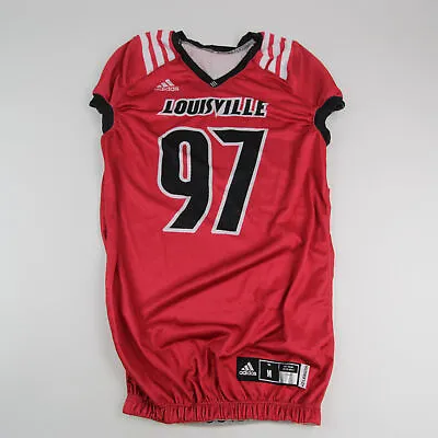 Louisville Cardinals Adidas Practice Jersey - Football Men's Red Used • $19.99