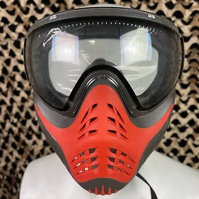 NEW V-Force Profiler Paintball Mask - Grey/Red (Scarlet) • $84.95