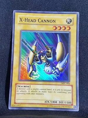 Yugioh TCG X Head Cannon MFC-004 Super Rare Holo • $4.75