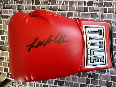 Laila Ali Signed Boxing Glove • £86.73