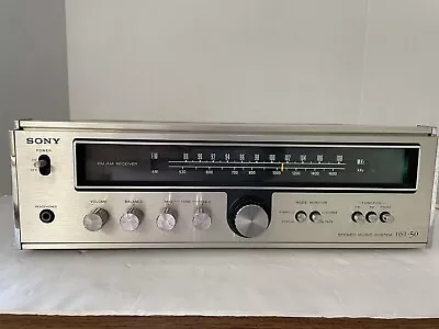 Vintage Sony Stereo Music System Receiver HST-50 *Tested* • $62.99