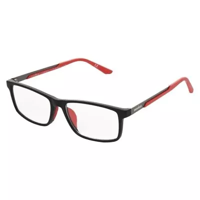Foster Grant IRONMAN IM2011 IronFlex Reading Glasses-Blk/Red-w/Case +1.50 NEW!! • $16.99