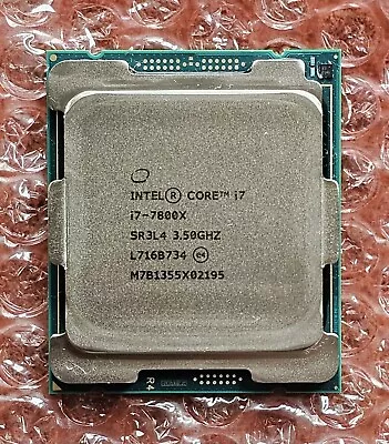 Intel Core I7-7800X 3.5 GHz Hexa-Core Processor (BX80673I77800X) • $11.50