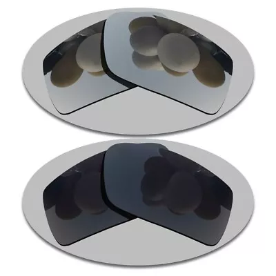 US Silver&Grey Black Anti-Scratch Lenses Replacement For-Oakley Gascan Polarized • $15.56