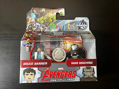 Marvel Minimates TRU Avengers Age Of Ultron Movie Bruce Banner & War Machine • $9.99