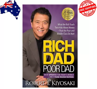 Rich Dad Poor Dad By Robert Kiyosaki | MM Paperback Book | NEW | FREE SHIPPING • $15.90