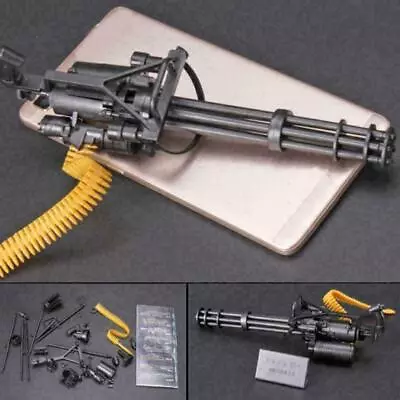 1/6 Scale M134 Minigun Gatling Machine Gun 16CM TERMINATOR For Action Figur## • $8.98