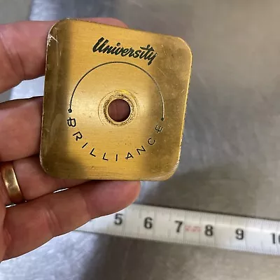 VINTAGE UNIVERSITY SOUND Speaker Brilliance Presence Control Knob Backplate HiFi • $9.99