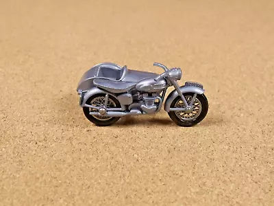 Old Vintage Lesney Matchbox # 4 Triumph Motorcycle & Sidecar • $48