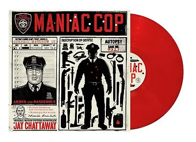 Maniac Cop Original Motion Picture Soundtrack Limited Red Vinyl Edition • $38.97