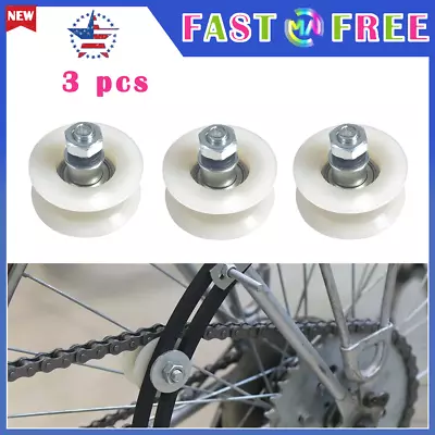 3x Pulley Chain Tensioner Roller For 49cc 60cc 66cc 80cc Motorized Bicycle Bike • $10.99