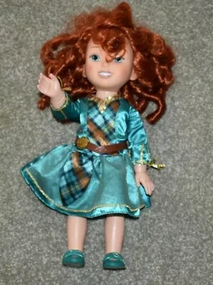 Disney Toddler Merida Doll With Dress Shoes Red Haired Princess • $14.88