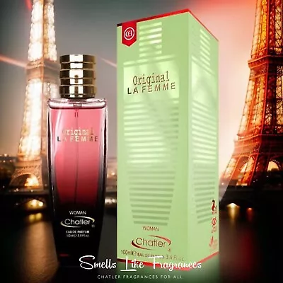 Chatler Original La Femme Eau Perfume 100ml S.L Jean Paul Gaultier La Belle • £14.49