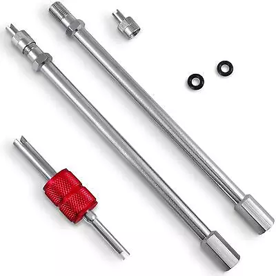 3*Dually Valve Stem Extenders For RV Tires Truck Pickup Trailer Motorcycle Bike • $13