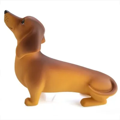 ~❤️~DACHSHUND Sausage DOG Figurine Table Lamp Night Light 24cm  Plug-In~❤️ • $35.35