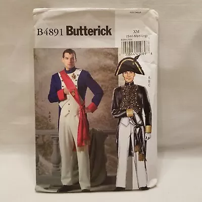 Historical LARP Sewing Pattern Napoleon Military Tailcoat Uniform S M L • $16