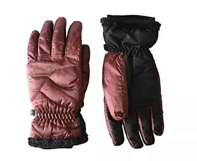 MANZELLA Women’s Marlow Ski Gloves Waterproof Touchscreen Capable Sz S/M - Plum • $17.50