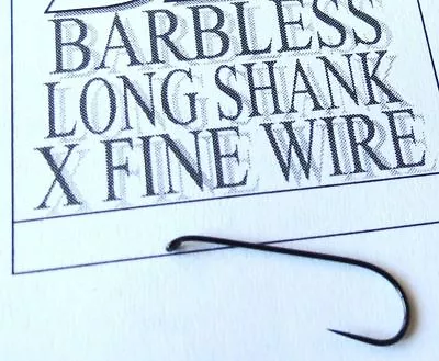 20) 109BL Long Shank Dry Fly (maruto) Fine Wire Barbless Premium Fly Hooks D21 • $4