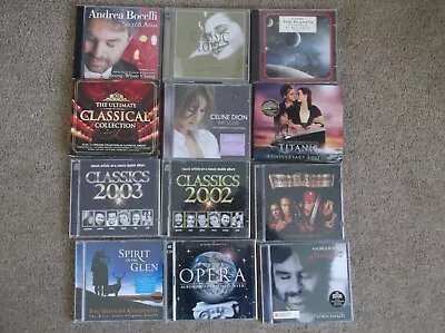 COLLECTION OF 12 CLASSICAL CDs JOB LOT BARGAIN!! LOT 2 • £6.99