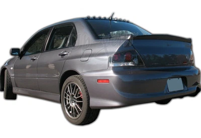 $34.50 • Buy For Mitsubishi Lancer EVO 8 9 Glossy Black Shark Fin Rear Roof Vortex Spoiler