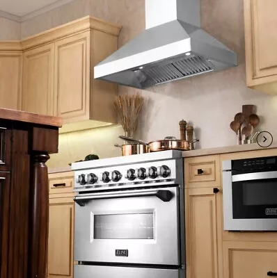 ZLINE Professional Convertible Vent Wall Mount Range Hood 597-36 Usually $999.95 • $799.99