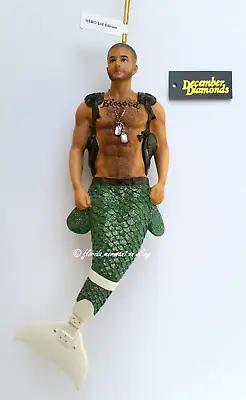 RARE December Diamonds HERO Limited Edition Merman Ornament 2017 Wounded Warrior • $99.95
