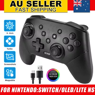 Wireless Pro Controller For Nintendo Switch/OLED Gamepad Joystick Joypad Remote • $30.45