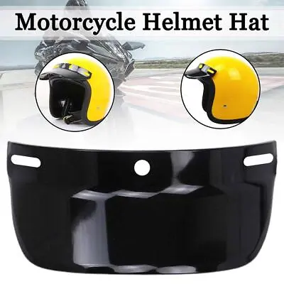 3-Snap Flip Up Motor Cycle Open Face Helmet Visor Shd Universal✨ Vintage K7O0 • $12.72