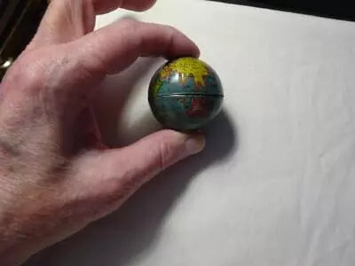 Vintage Miniature Tin Litho World Globe Pencil Sharpener Made In Japan By Mt Vg • $79.99