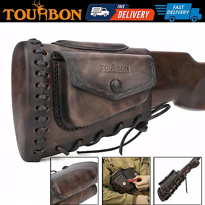 Tourbon Rifle Recoil Pad Cheek Rest Riser Shotgun Buttstock Cover W/Side Pouch • $115.49