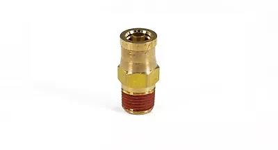 1/8  Male NPT To 1/4  Push To Connect Brass Fitting - Accepts 1/4  Air Line • $7.50