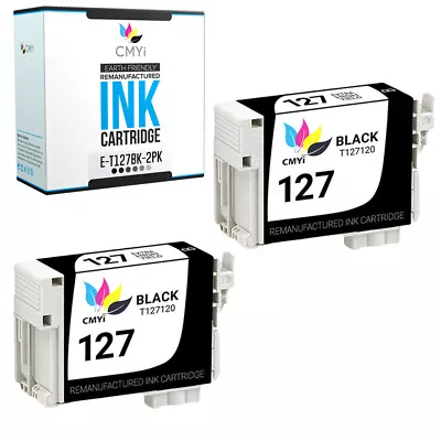 Compatible For Epson 127 Ink Cartridge Fits Workforce 545 60 630 633 635 645 840 • $13.74