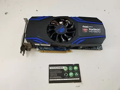 Sapphire AMD Radeon HD 6870 Flex Edition 1GB PCIe Video Card TESTED FS • $42.95