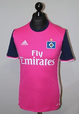 Hamburg Hamburger SV Germany Away Football Shirt 16/17 Adidas Size S • £14.39