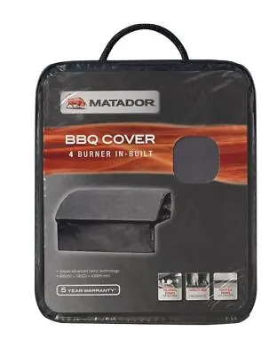 Matador BBQ Cover - 4 Burner Built-In Cover Aust NEW • $108