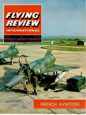 Flying Review Intl May 65 French Aviation_mirage Iv_nord 262_alouette_sud-oest V • £3.13
