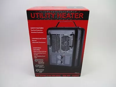 Utility DQ1702 Milkhouse Style Electric Fan-Forced Space Heater - New! • $23.99