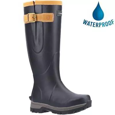 Cotswold Stratus Mens Womens Tall Adjustable Wellington Boots Wellies Size 4-12 • £74.99